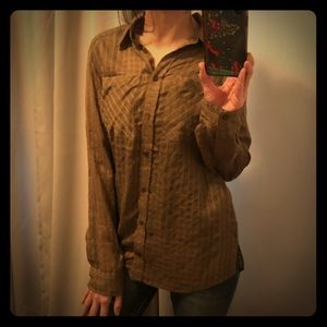 NWOT Express | Boyfriend Button Down Shirt